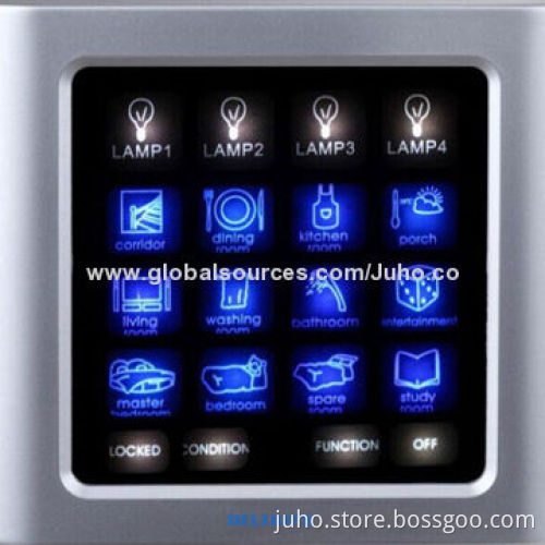 Smart touch screen switch for flatlet
